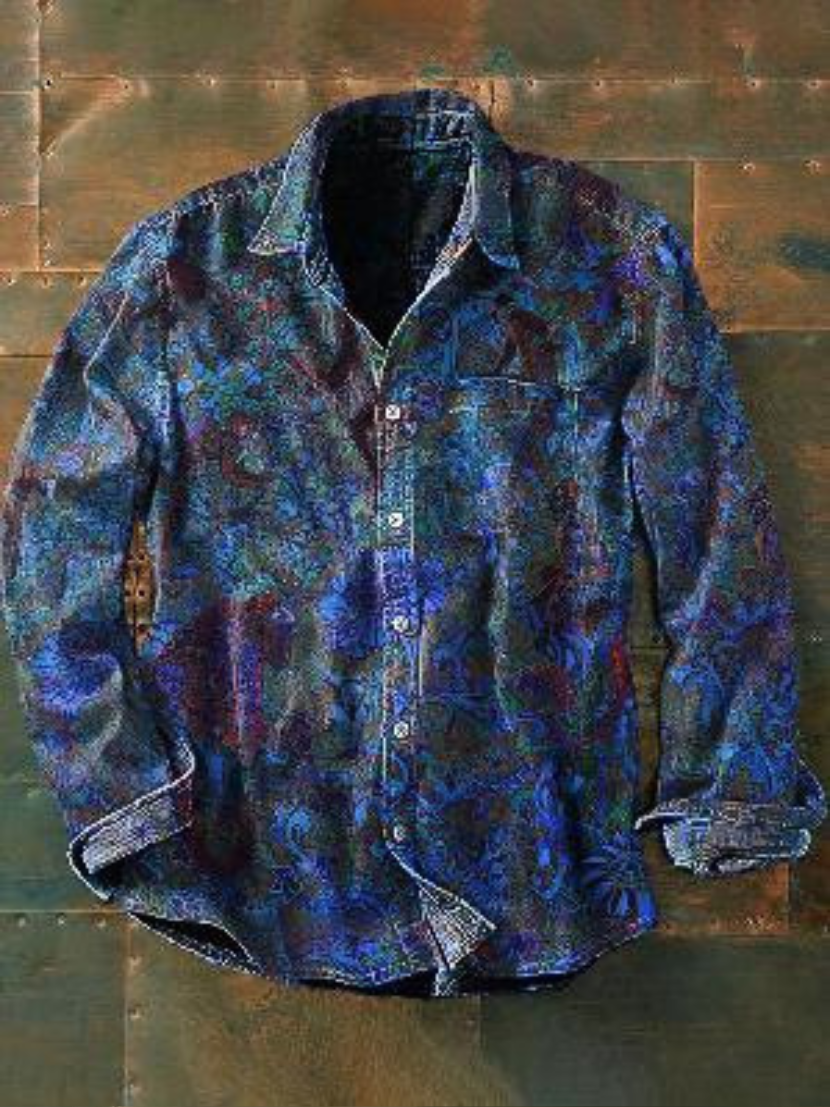 Luigi | Elegantes Hemd mit praktischer Tasche