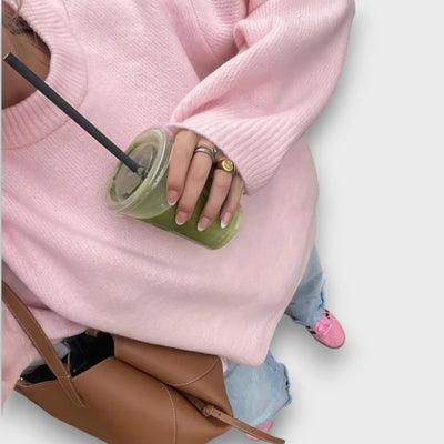 Nova – Oversize-Strickpullover mit Soft-Touch