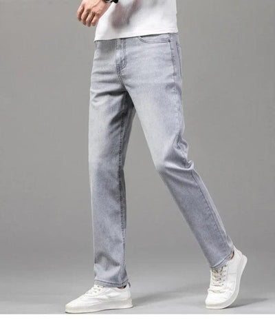 Jeans für Herren - Sommerliche Stretch Hose in Slim Fit
