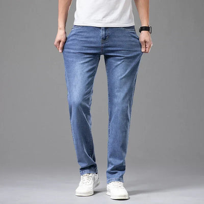 Jeans für Herren - Sommerliche Stretch Hose in Slim Fit