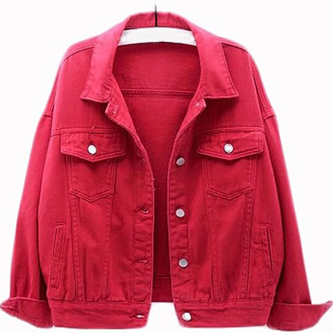 Lässige Jeansjacke | Klassisches Design | Zeitloser Streetstyle