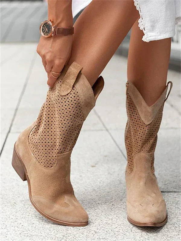 Aurelie - cowboystiefel, die atmen können