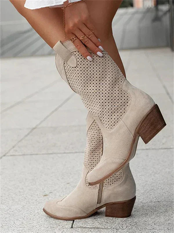 Aurelie - cowboystiefel, die atmen können