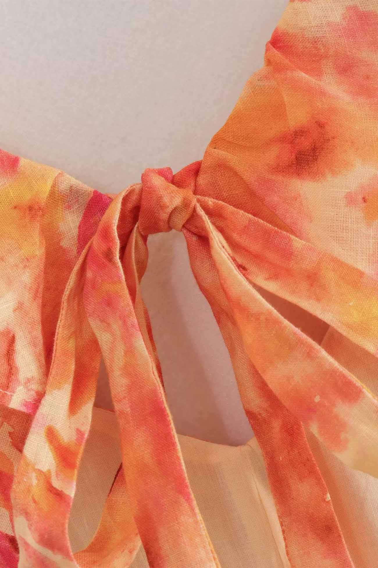 Azaria™ | Geblümtes Kleid mit Rüschen