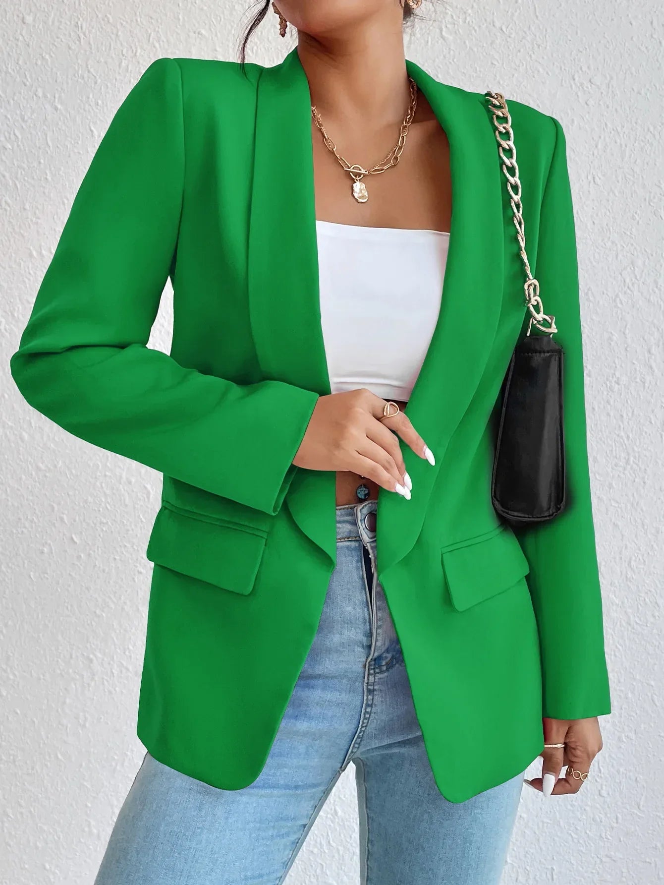 Blazer für Damen – Elegante lange Sommerjacke