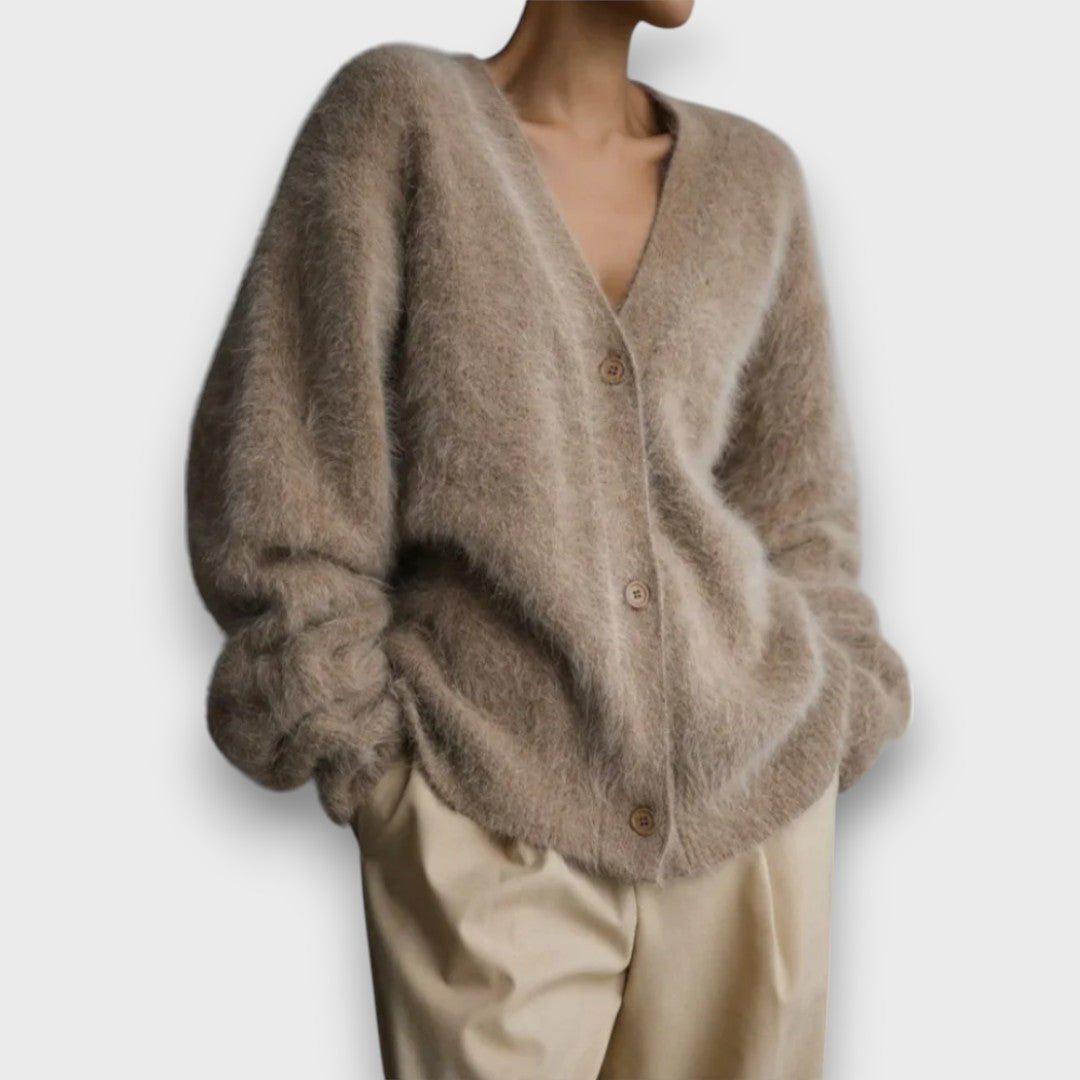 Laria – Kuscheliger Cardigan mit klassischem Schnitt