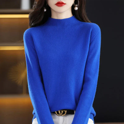 Pullover mit Stehkragen für Damen