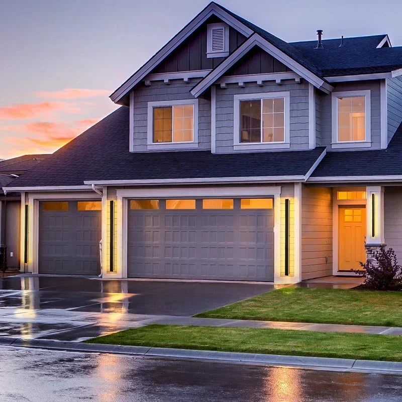 Lunor Moderne Lineare Außenwandleuchte – Metall & Acryl für Terrasse & Eingangsbereich