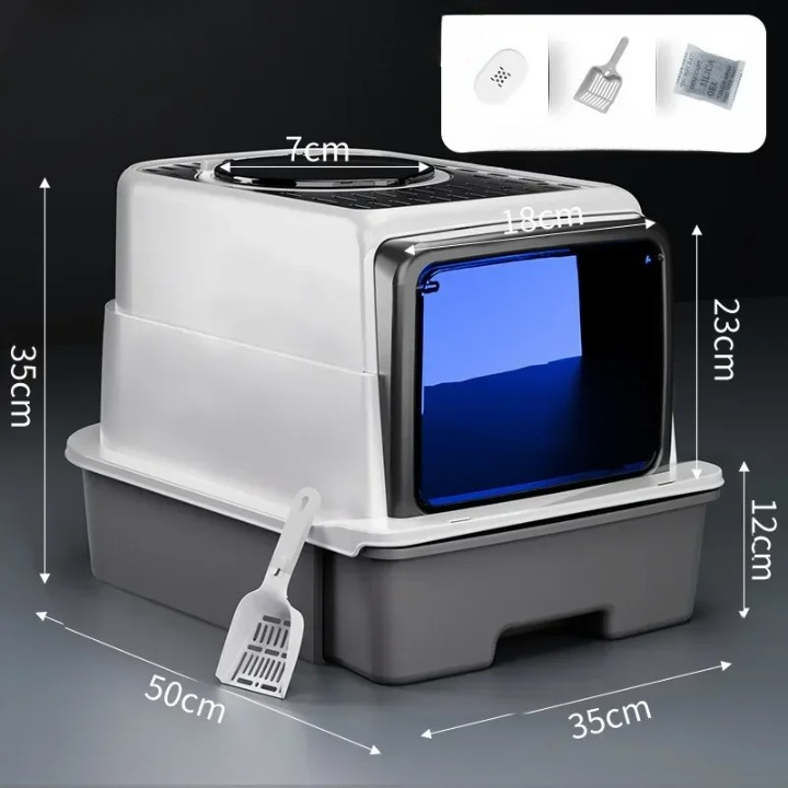 SteriPaw Haven – Selbstreinigendes Katzenklo mit automatischer Sterilisation für Zuhause