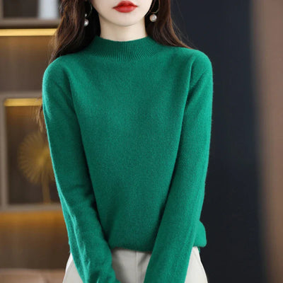 Pullover mit Stehkragen für Damen