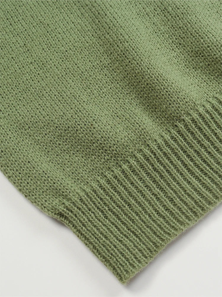 Norweger Grobstrickpullover Damen | Rundhals Mit Fair Isle Muster