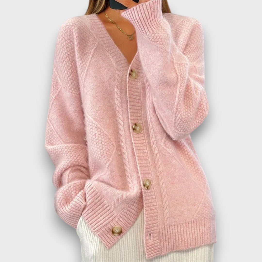 Erelia – Strickcardigan mit Knopfleiste