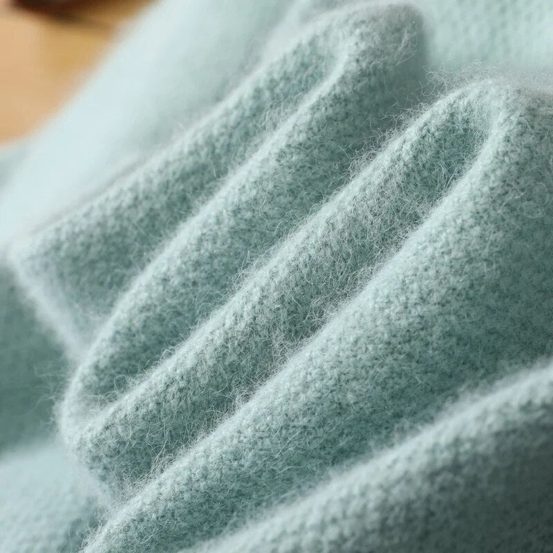 Weicher Langarm-Winterpullover für Männer