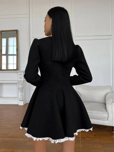 Billie™ | Anmutiges schwarzes Kleid