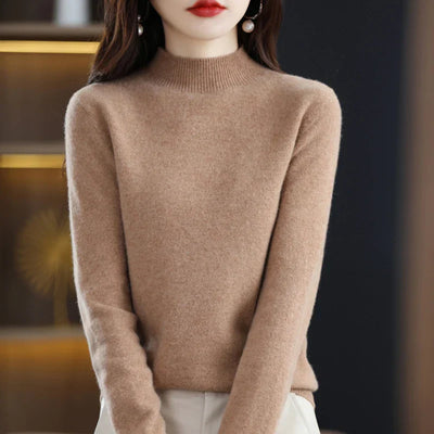 Pullover mit Stehkragen für Damen