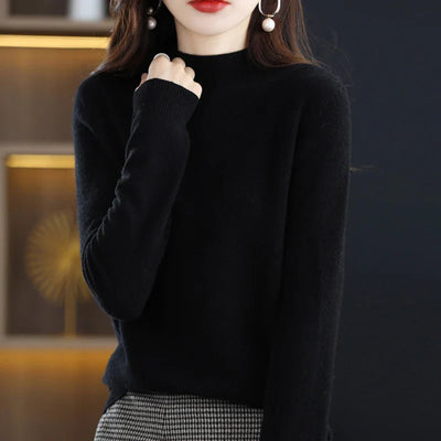 Pullover mit Stehkragen für Damen