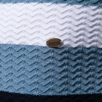 Stylisches Herrenhemd mit Rippenmuster
