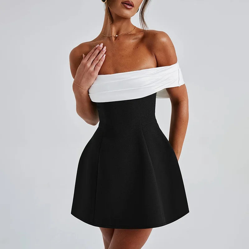 Elora™ | Elegantes Off-Shoulder-Kleid