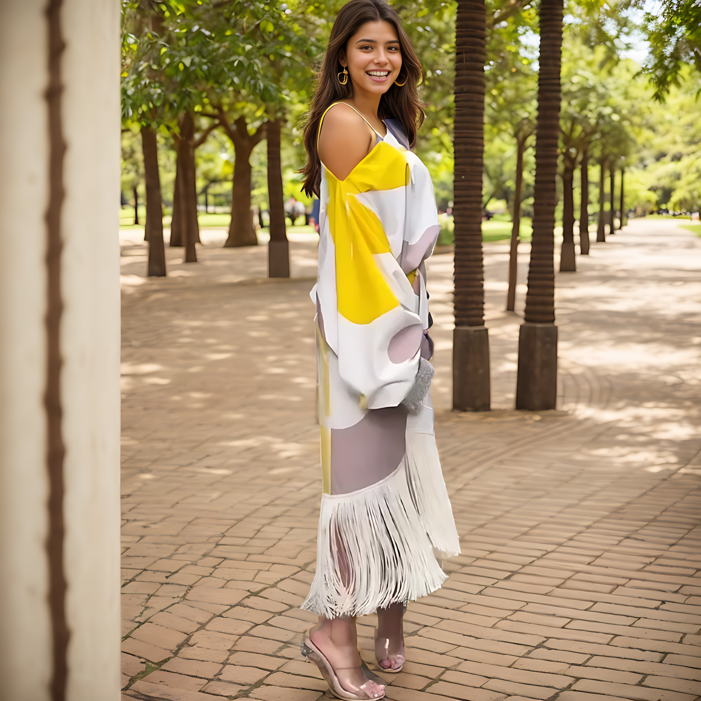 Hannah - Bedrucktes Zweiteiler-Set