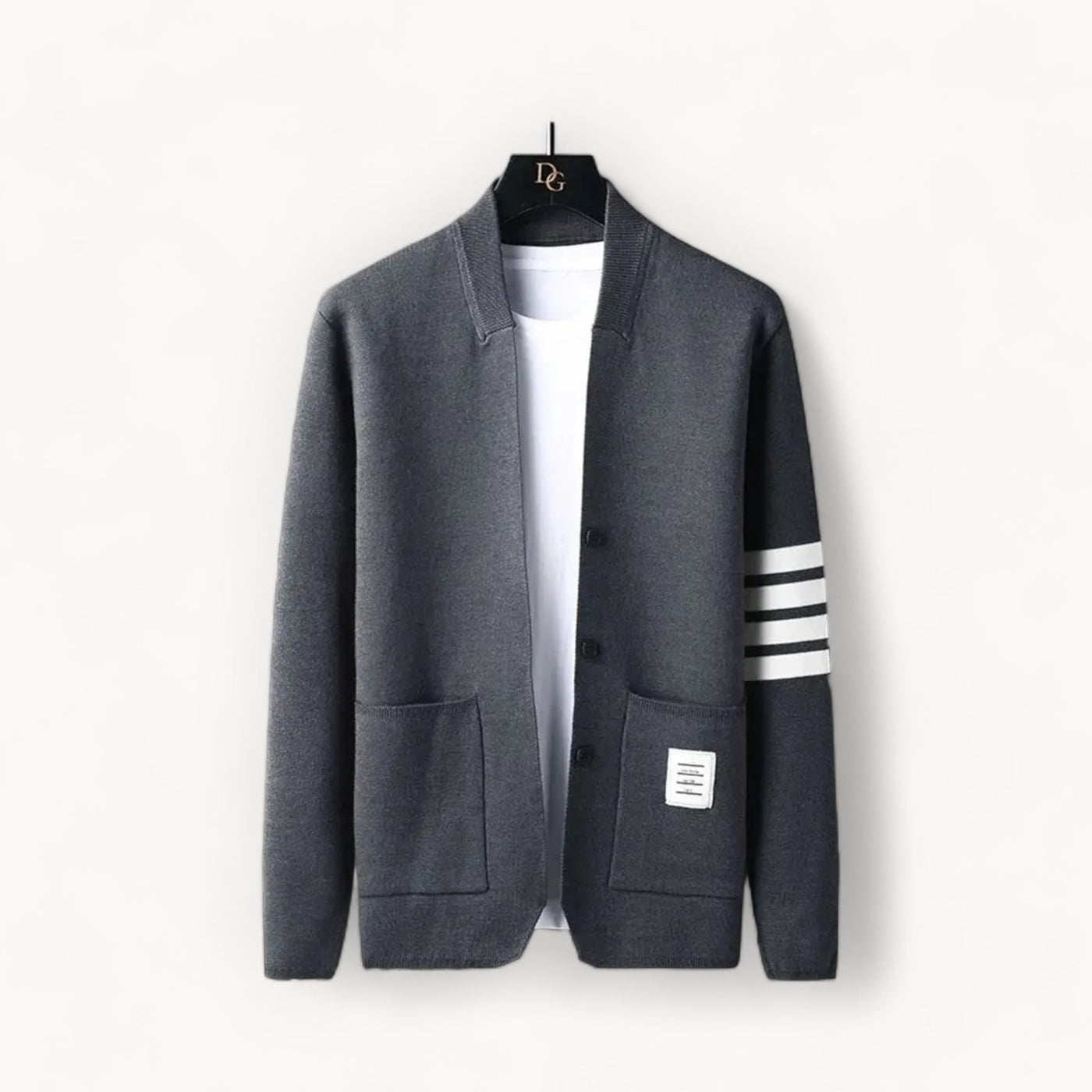 Eleganter Casuales Wintermantel für Herren