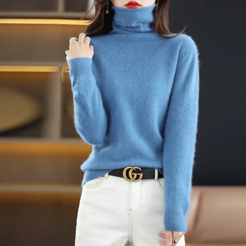 Rollkragen-Pullover für Damen