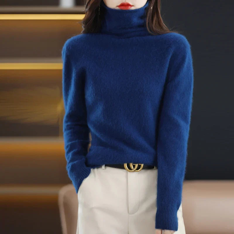 Rollkragen-Pullover für Damen