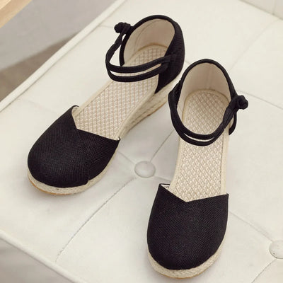 Eliza Espadrilles Plateau Sommeredition | Stilvolle, bequeme Keilabsätze für Damen