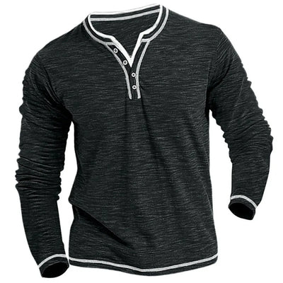 Addison™ | Herren Langarm V-Ausschnitt
