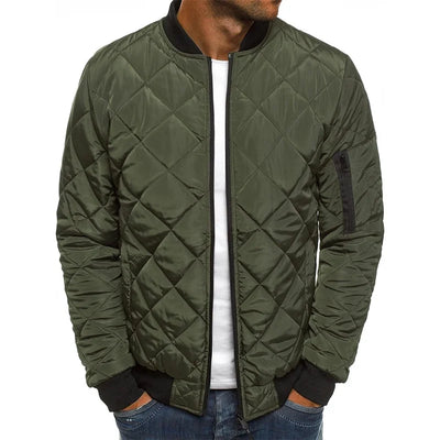 Ambrogio | Casual Jacke Premium mit Rhombusdesign