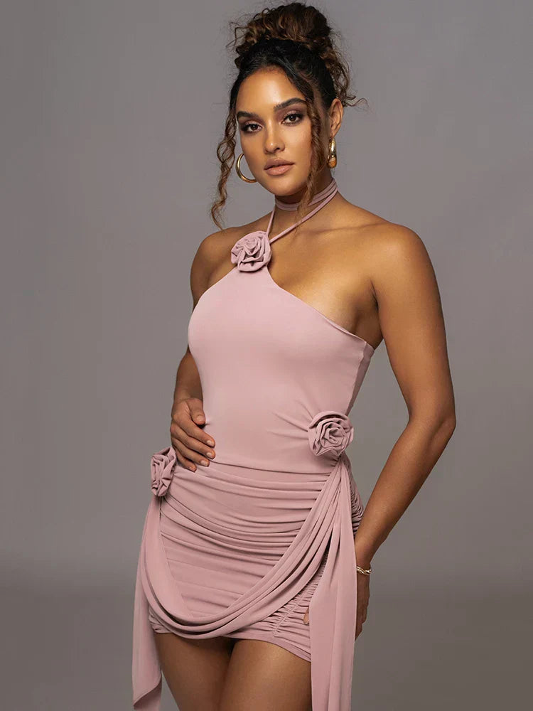 Jocelyn™ | Elegantes Neckholder-Kleid