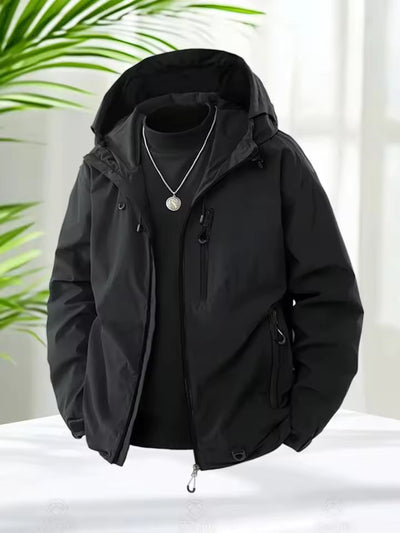 Rivor™ - Leichte Wasserdichte Outdoor-Jacke mit Kapuze