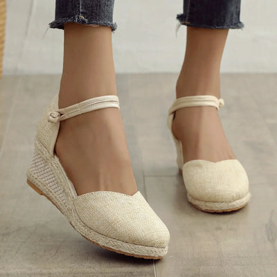 Eliza Espadrilles Plateau Sommeredition | Stilvolle, bequeme Keilabsätze für Damen