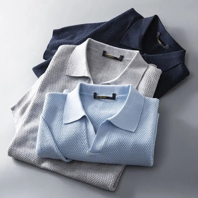 Luxe Herren Poloshirt aus peruanischer Baumwolle