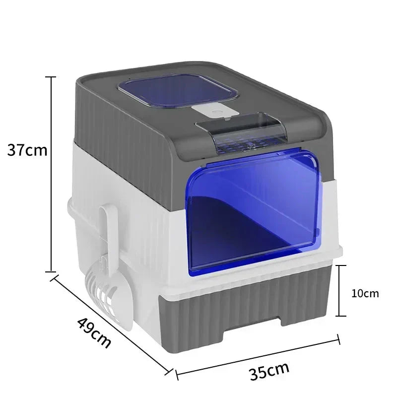 SteriPaw Haven – Selbstreinigendes Katzenklo mit automatischer Sterilisation für Zuhause