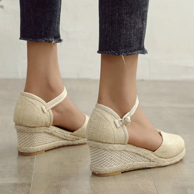 Eliza Espadrilles Plateau Sommeredition | Stilvolle, bequeme Keilabsätze für Damen