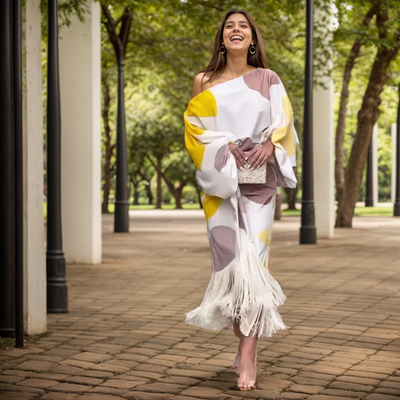 Hannah - Bedrucktes Zweiteiler-Set