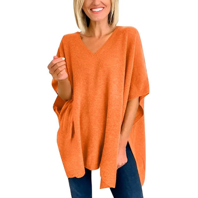Aurica® | Bluse mit unregelmäßigem Saum und V-Ausschnitt
