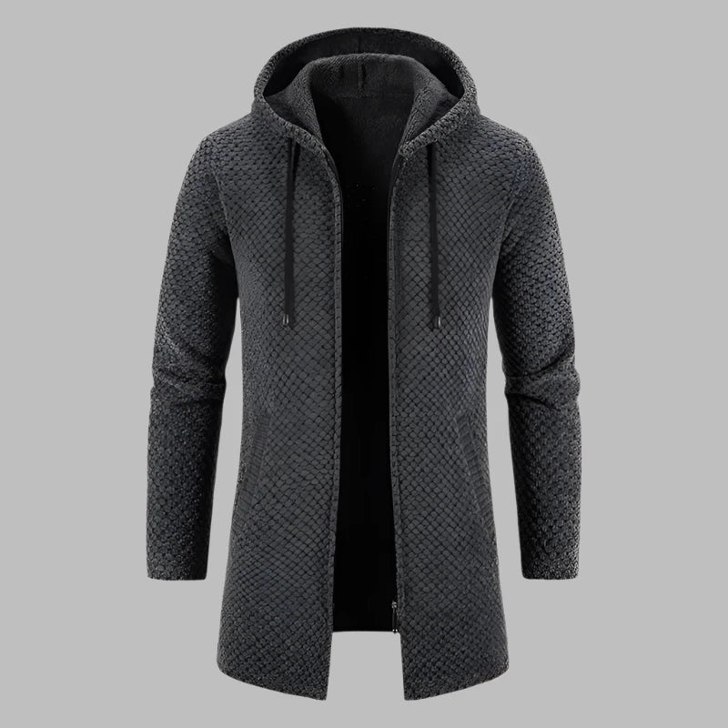 Hoodie für Herren - Leichte Sommerjacke mit Kapuze und Reißverschluss