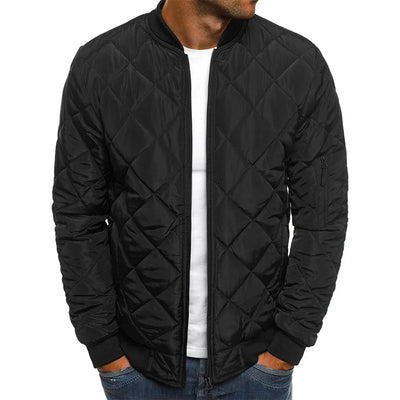 Ambrogio | Casual Jacke Premium mit Rhombusdesign