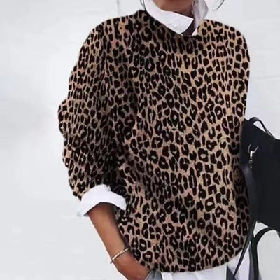 Trendiger Bedruckter Pullover für Damen