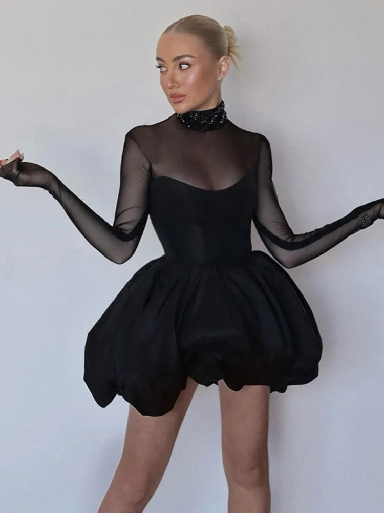 Virginia™ | Ballonkleid aus Netzstoff