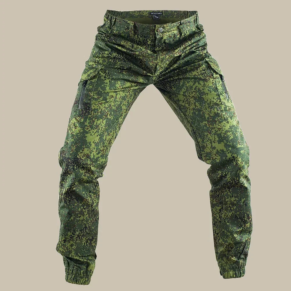 Cargohose für Herren - Leichte Sommer-Wanderhose im militärischen Stil für Outdoor