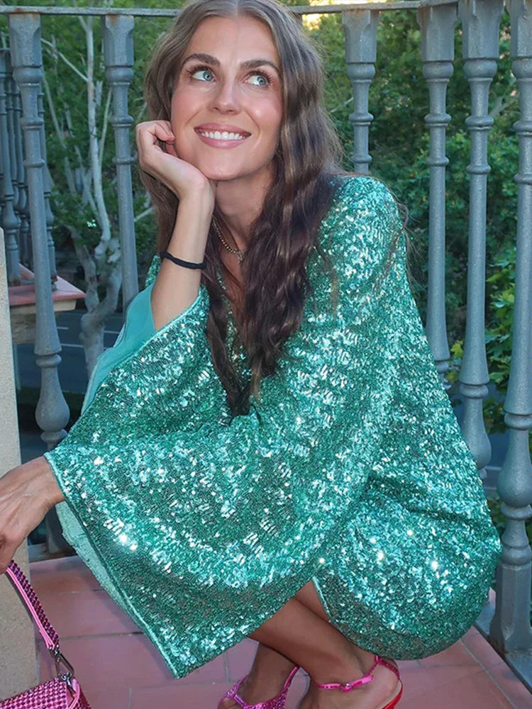 Mya™ | Funkelndes Minikleid