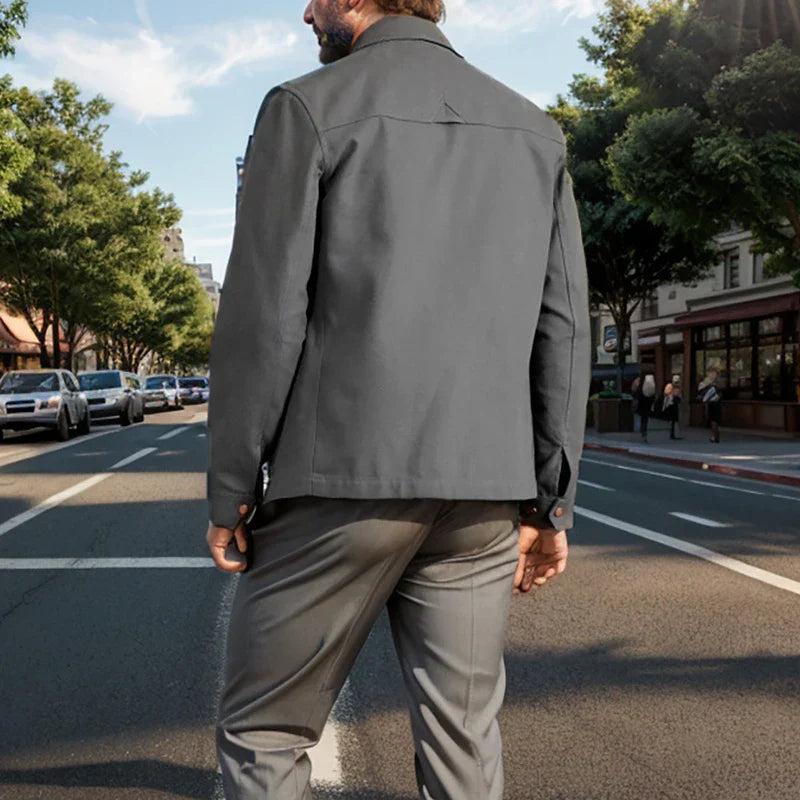 Sterling Sommer Overshirt | Legere elegante Herrenjacke