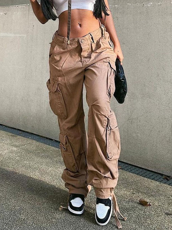 Beileag® | Hoch taillierte Cargo-Jeans für Damen