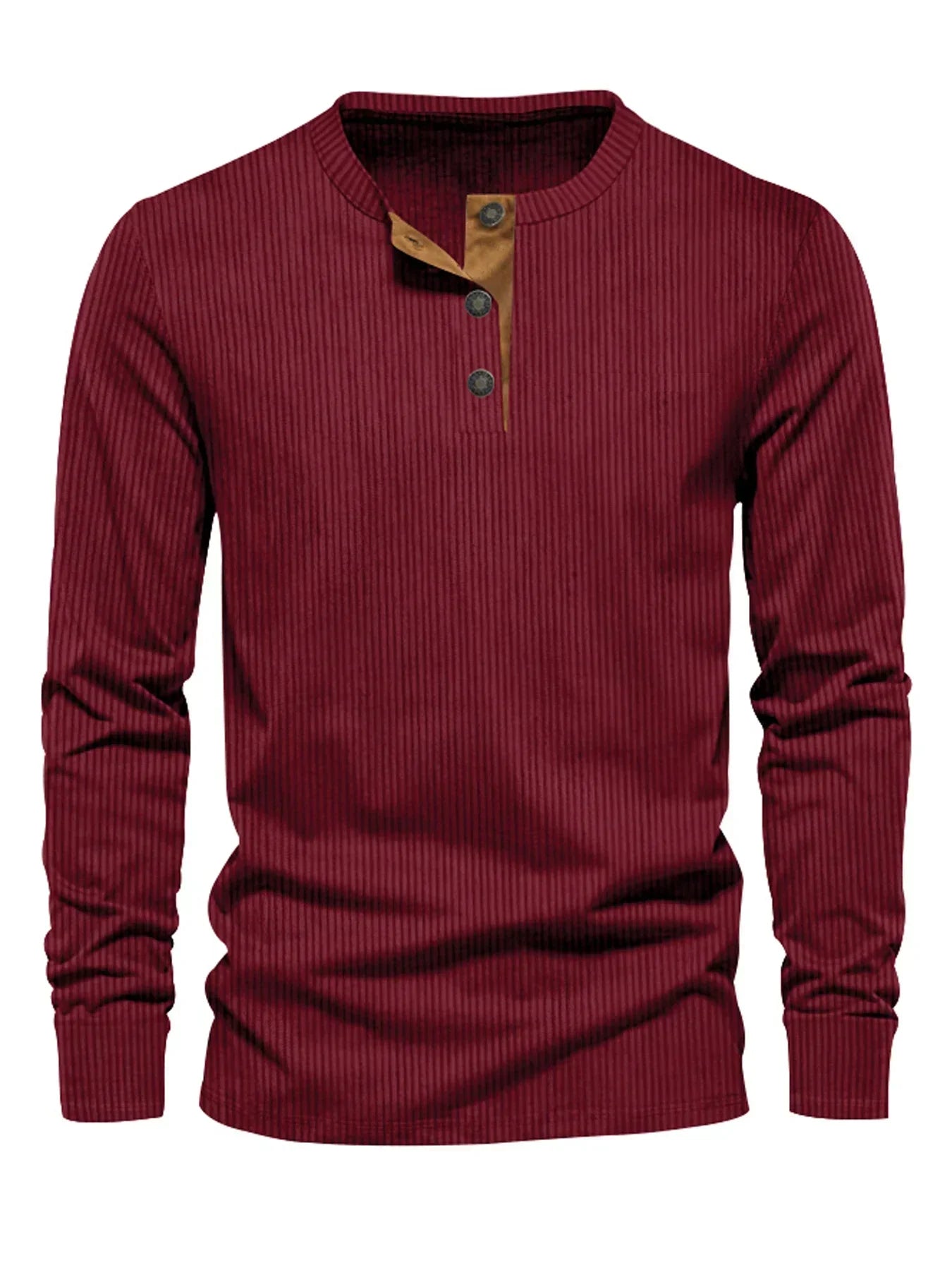 Easton™ | Klassisches Herren-Langarmshirt