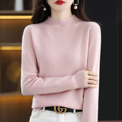 Pullover mit Stehkragen für Damen