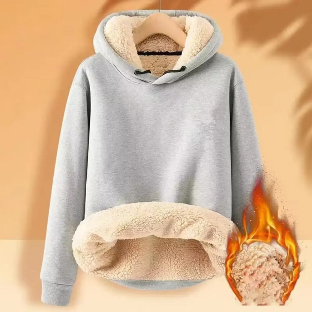 Lässige Sherpa-Winterjacke für Männer