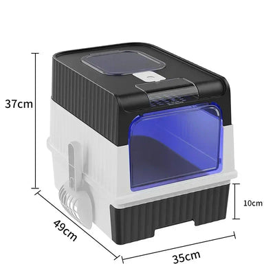 SteriPaw Haven – Selbstreinigendes Katzenklo mit automatischer Sterilisation für Zuhause