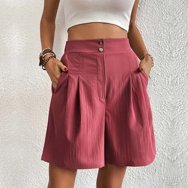 Bersha Shorts | Lässige farbige Sommer-Bermudas Damen